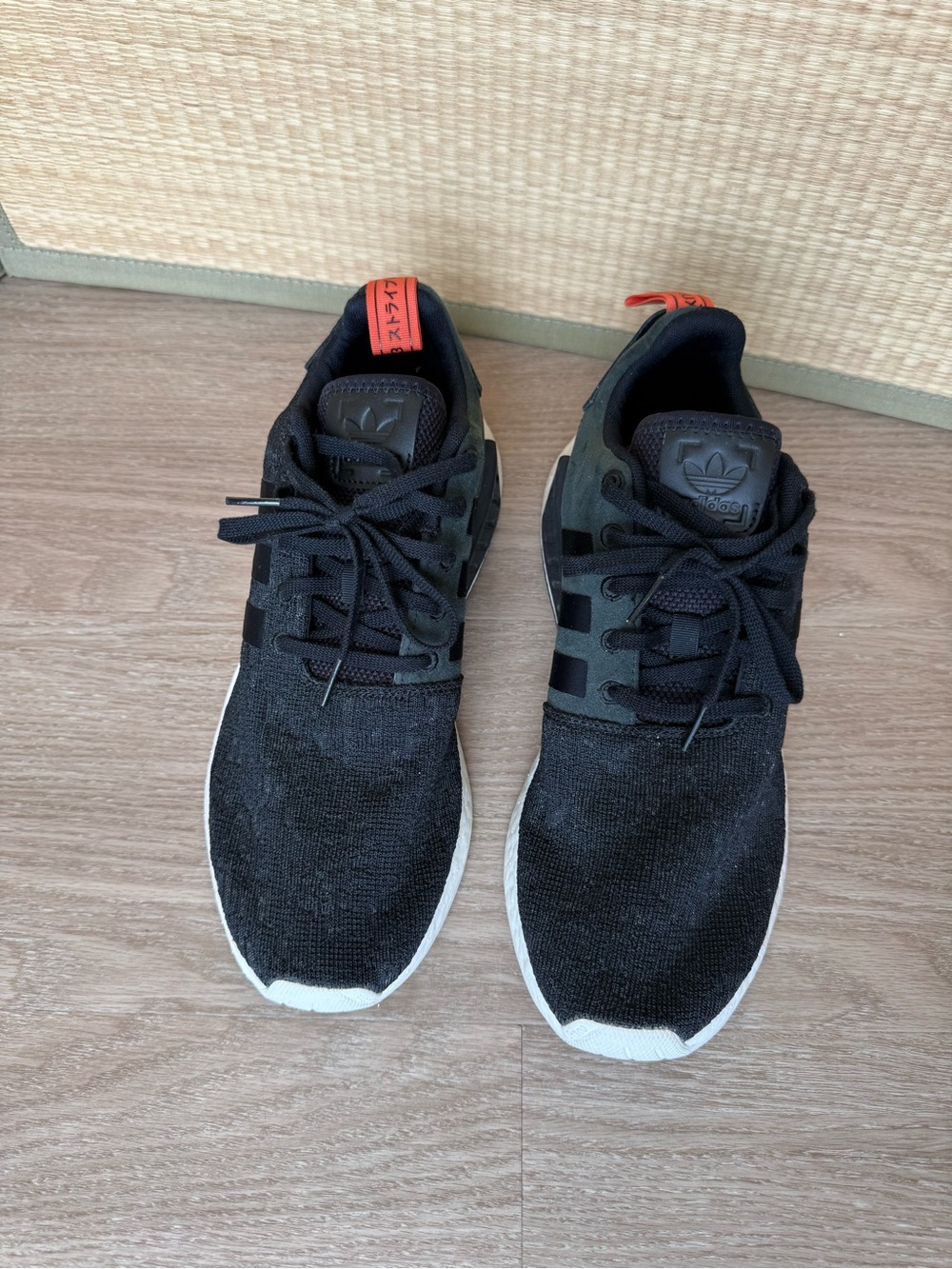 Adidas NMD R1 Core Black Boost Trainers Men’s 11 Streetwear Shoes